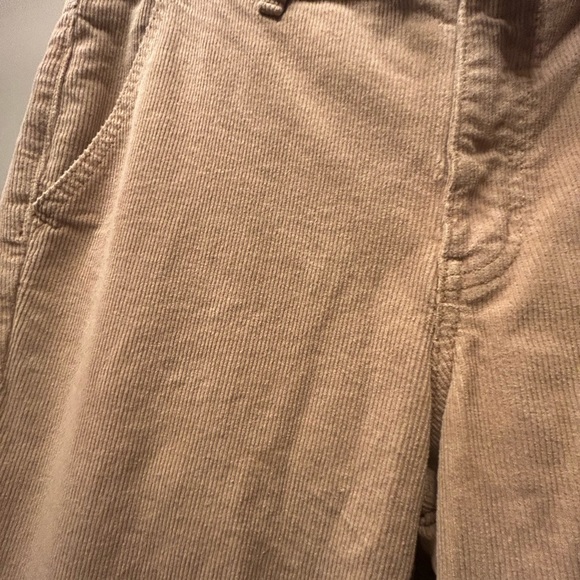American Eagle Tan Corduroy Pants High Rise bootleg size 12 NWT - Picture 3 of 10